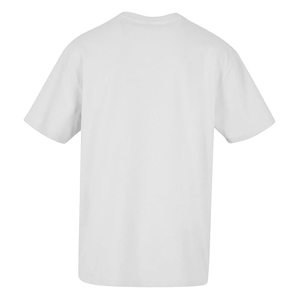 T-shirt Blanc oversize en coton confort classique pour homme Vierge