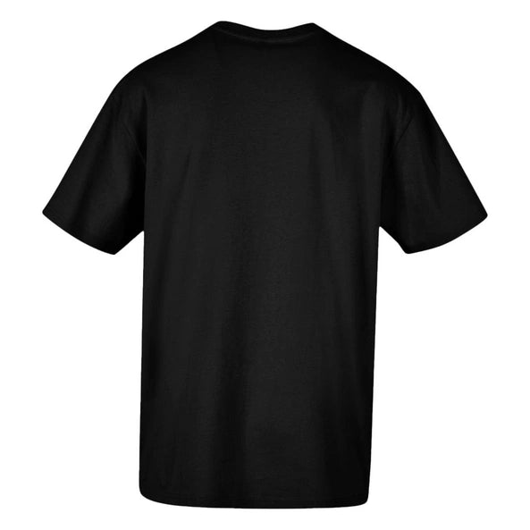 T-shirt Noir oversize en coton confort classique pour homme Vierge