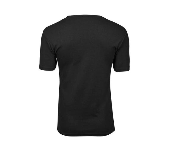 T-shirt Noir slim fit homme Elegant Comfort Vierge