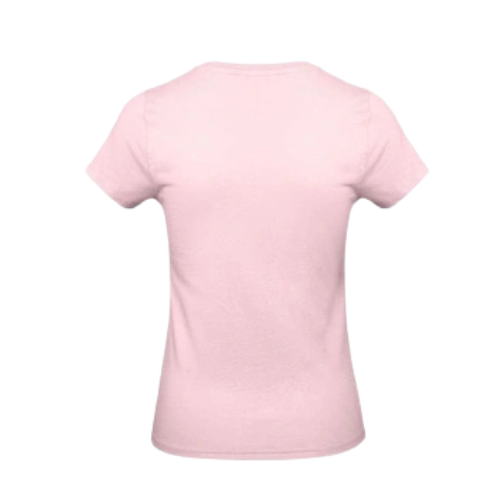 Tee Shirt Femmes Rose 100% Coton ( Automne )
