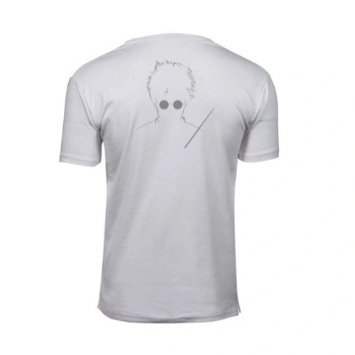 T-shirt Blanc slim fit homme Elegant Comfort ( Magicien )