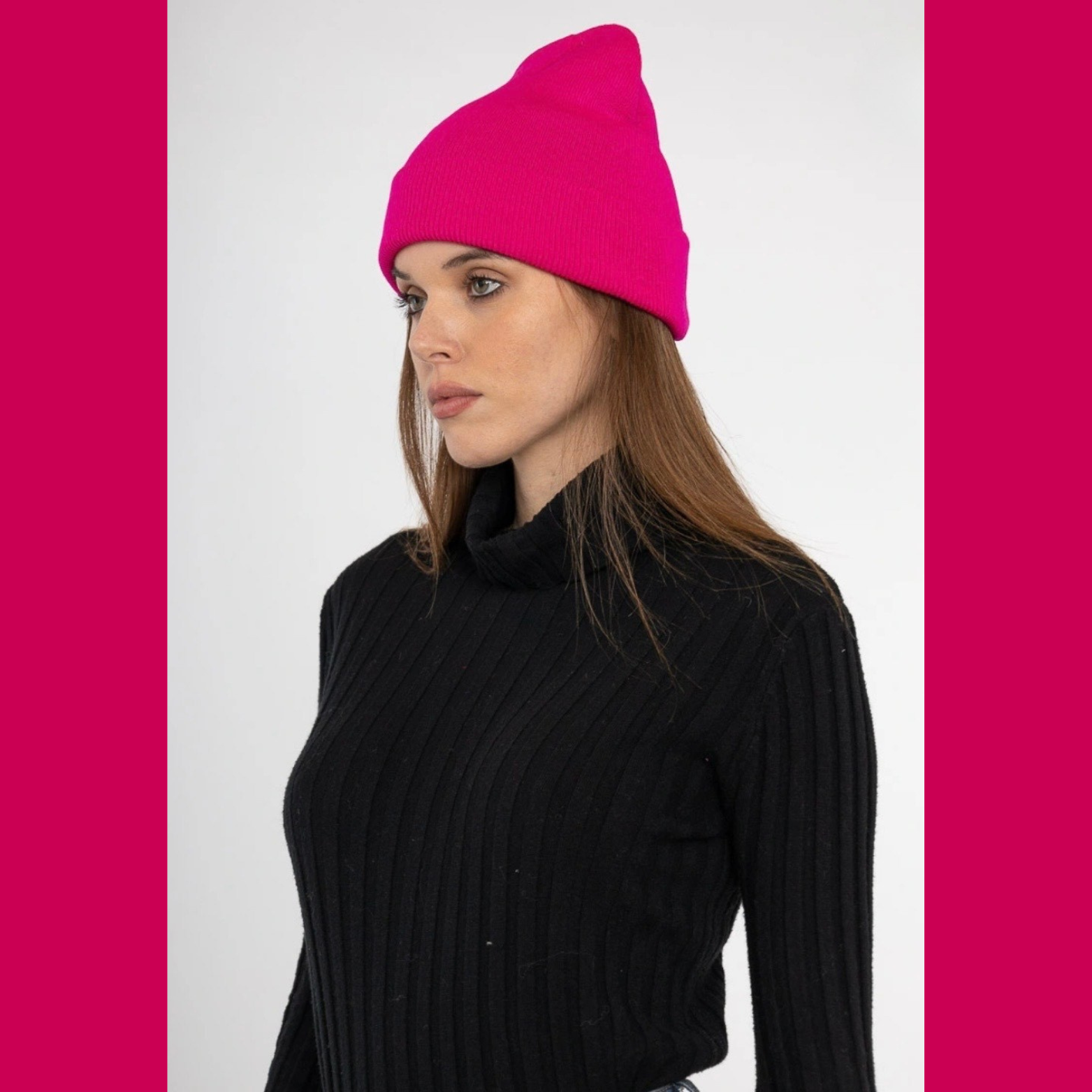 Bonnet uni ( Maron )