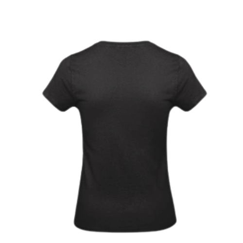 Tee Shirt Femmes Noir 100% Coton ( Automne )