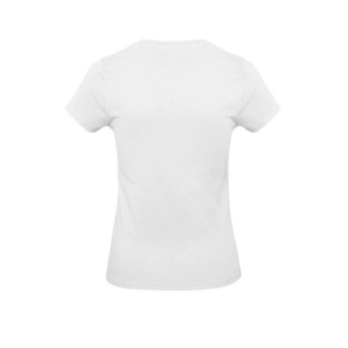 Tee Shirt Femmes Blanc 100% Coton ( HP )