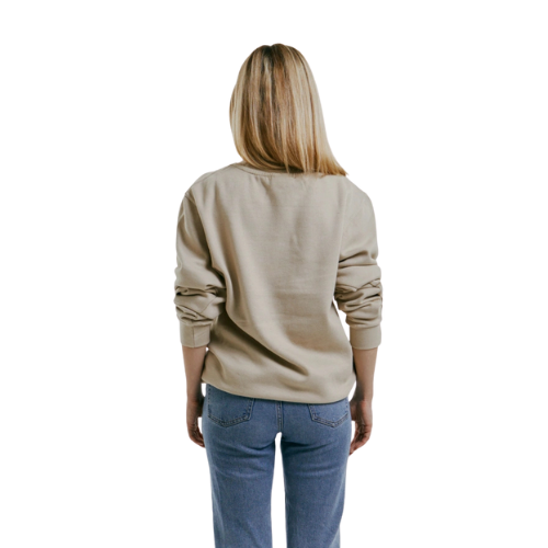 Sweatshirt Gris Col Rond Paris pour femmes ( Vierge )