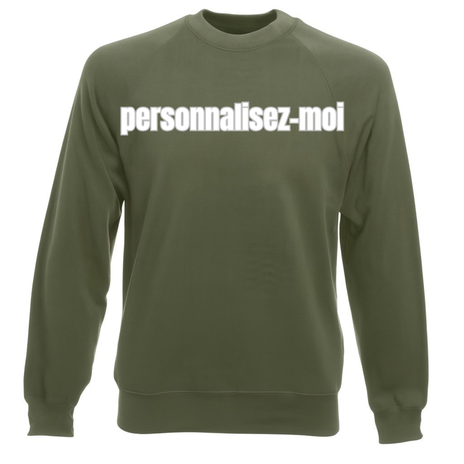 Sweat-Shirt personnalisé Homme Gris ( Plusieurs Couleurs )