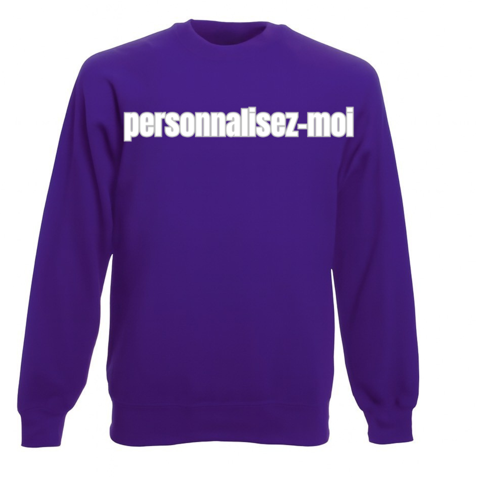 Sweat-Shirt personnalisé Homme Gris ( Plusieurs Couleurs )