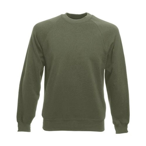 Sweat-Shirt Homme Olive Classique ( vierge )