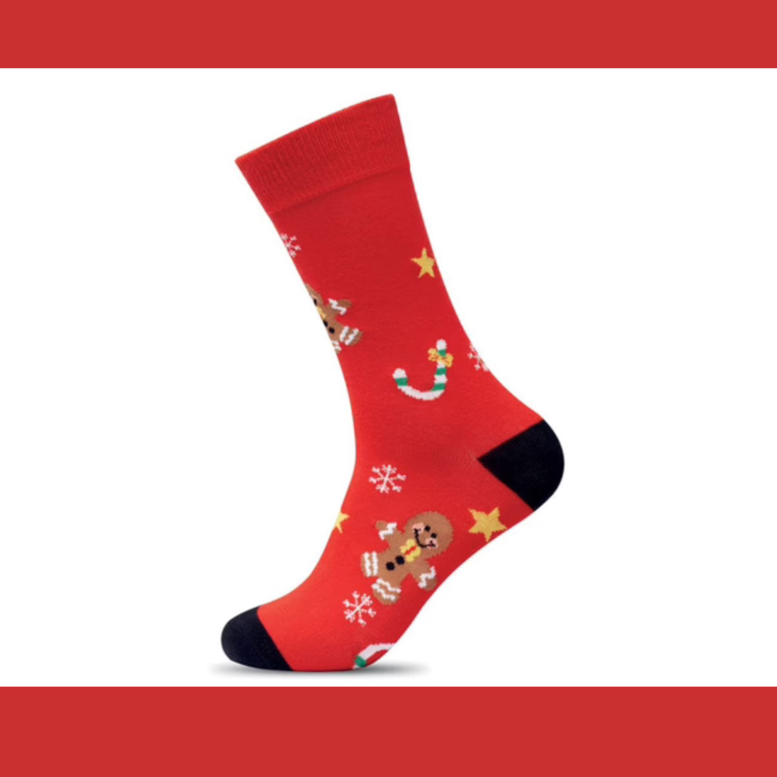 Chaussette de Noël ( Rouge )