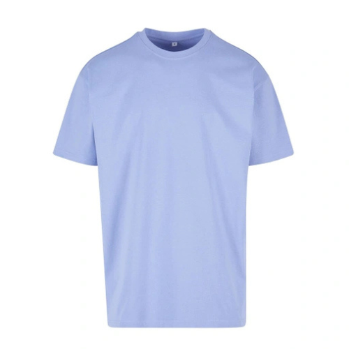 T-shirt Bleu alto oversize en coton confort classique pour homme Vierge