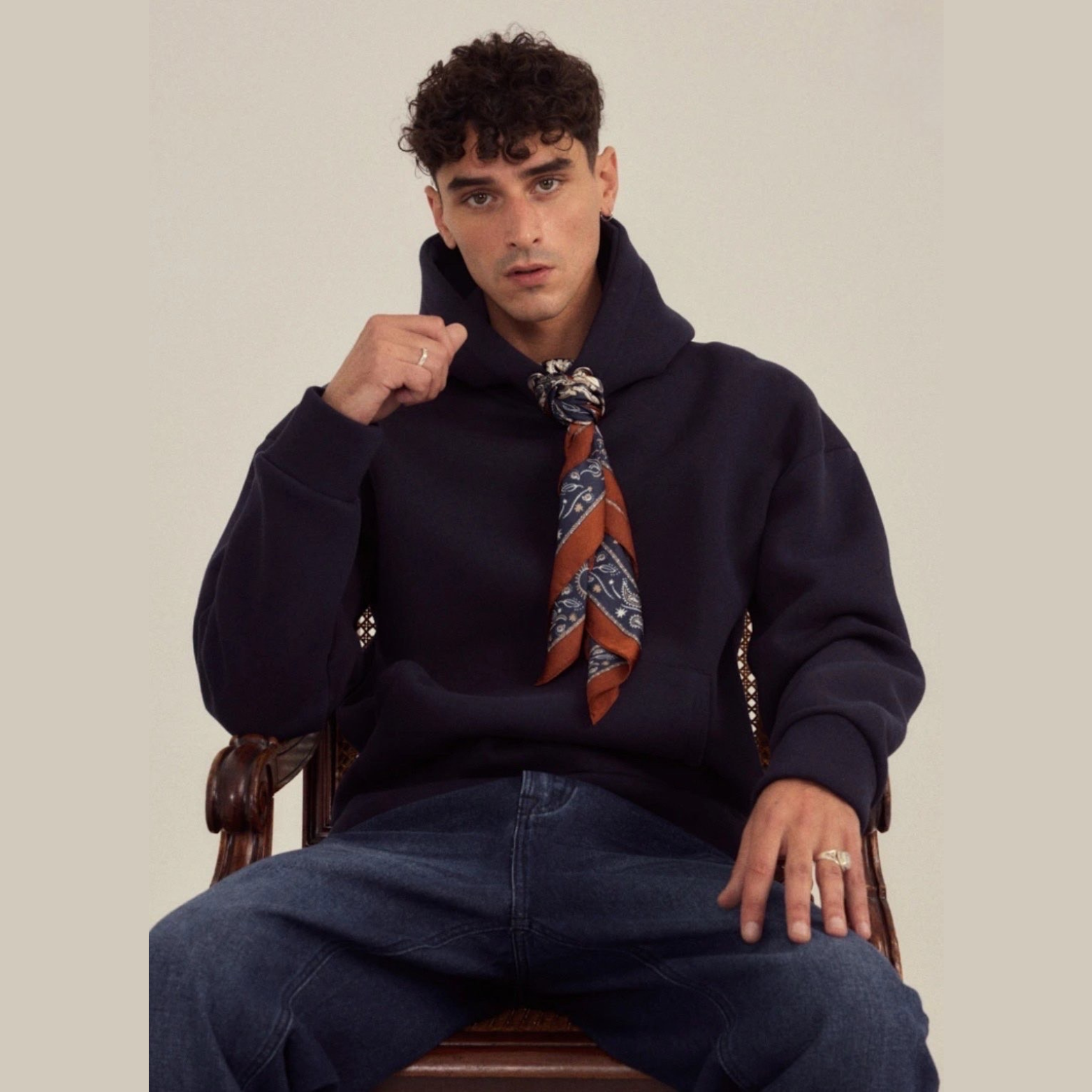 Sweats homme Bleu Marine