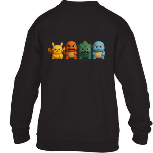 Sweat Enfant Col Rond Noir