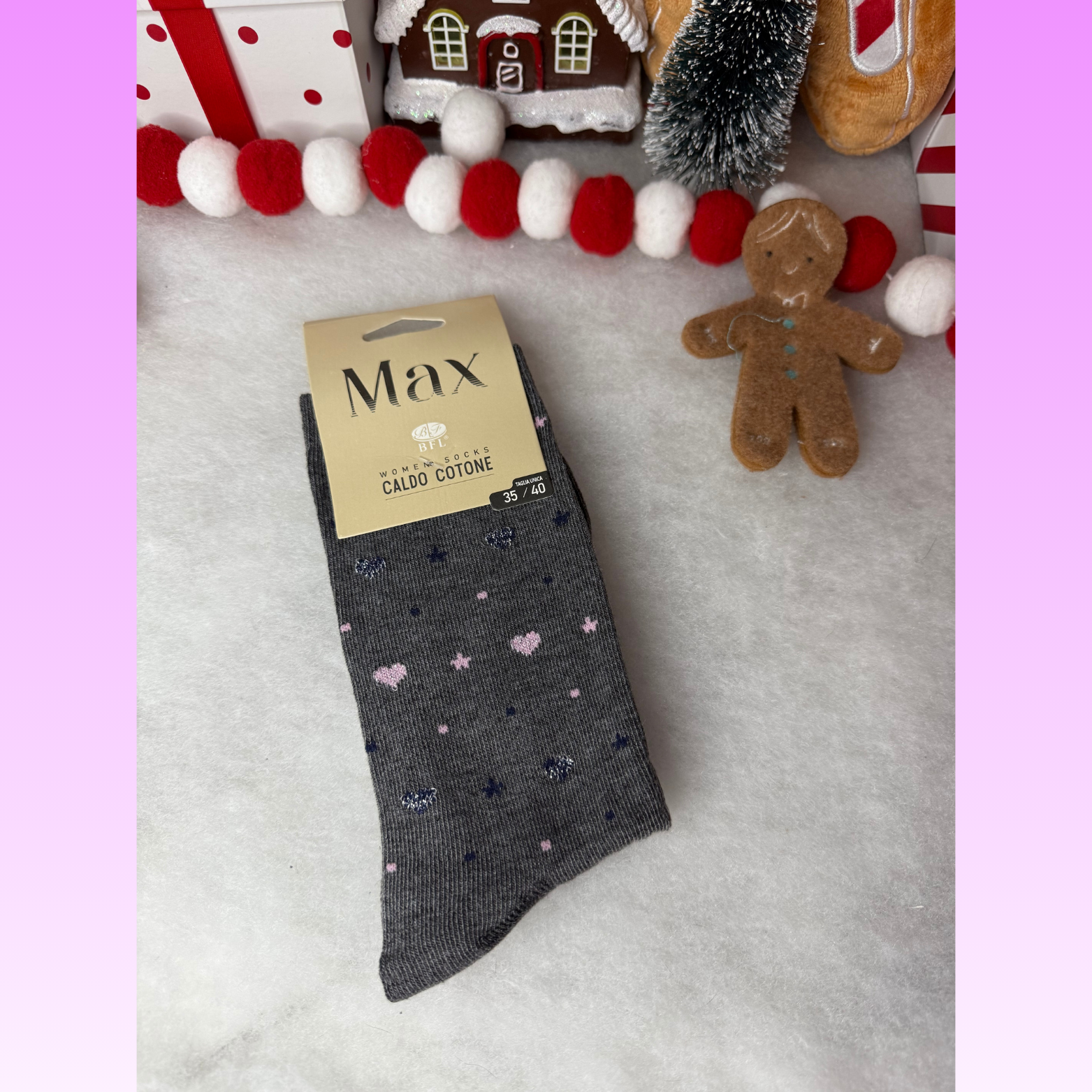 Chaussette Petit Coeur