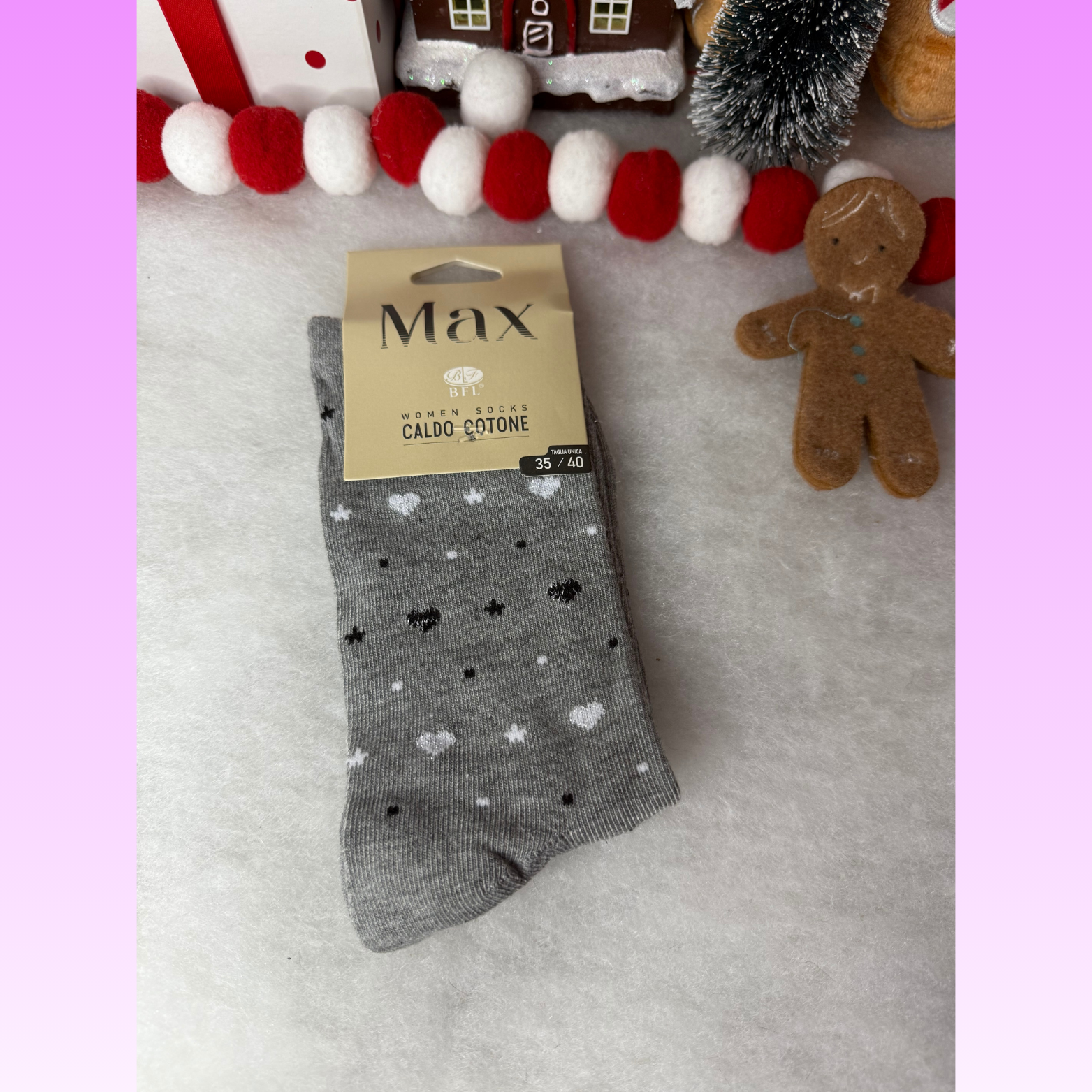 Chaussette Petit Coeur