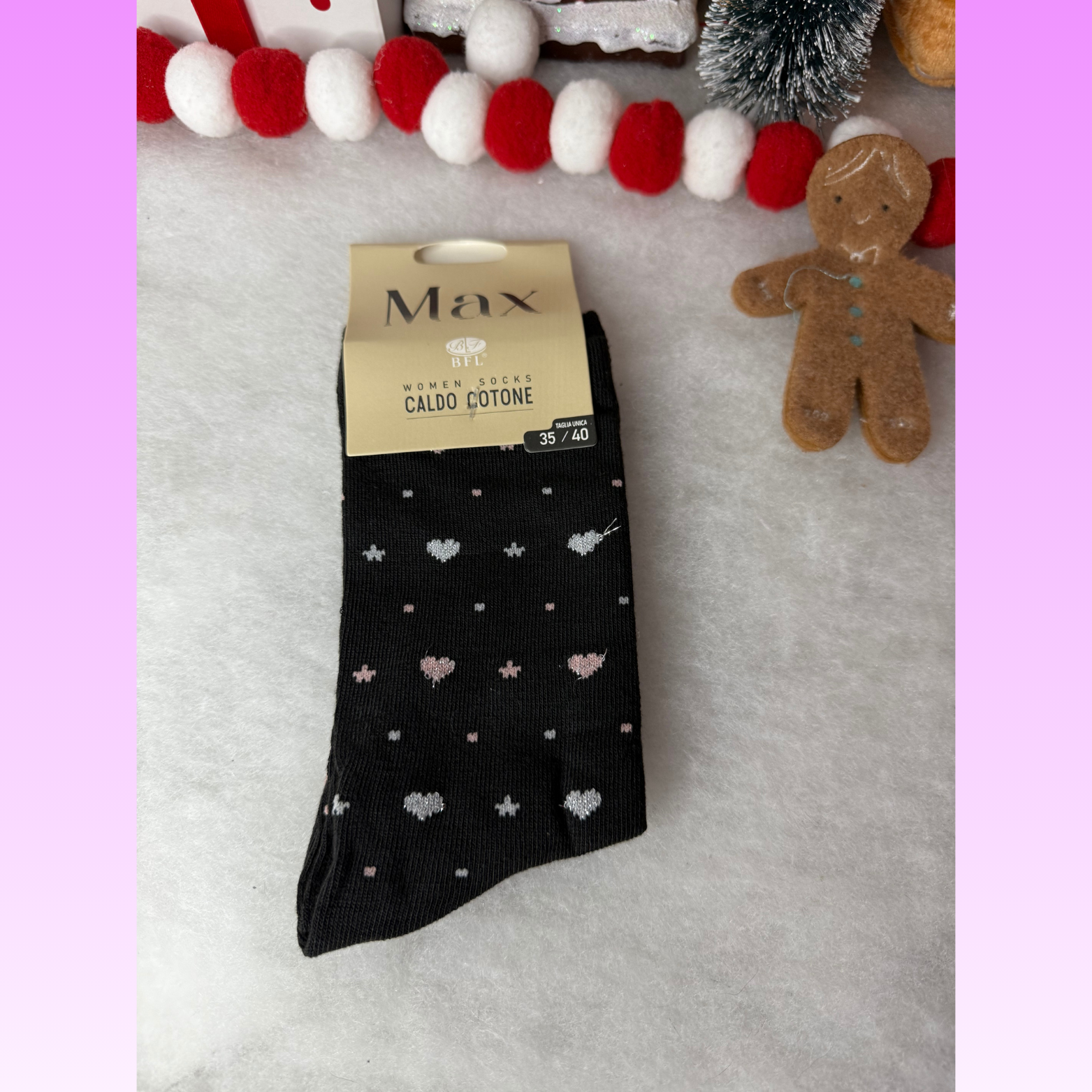 Chaussette Petit Coeur