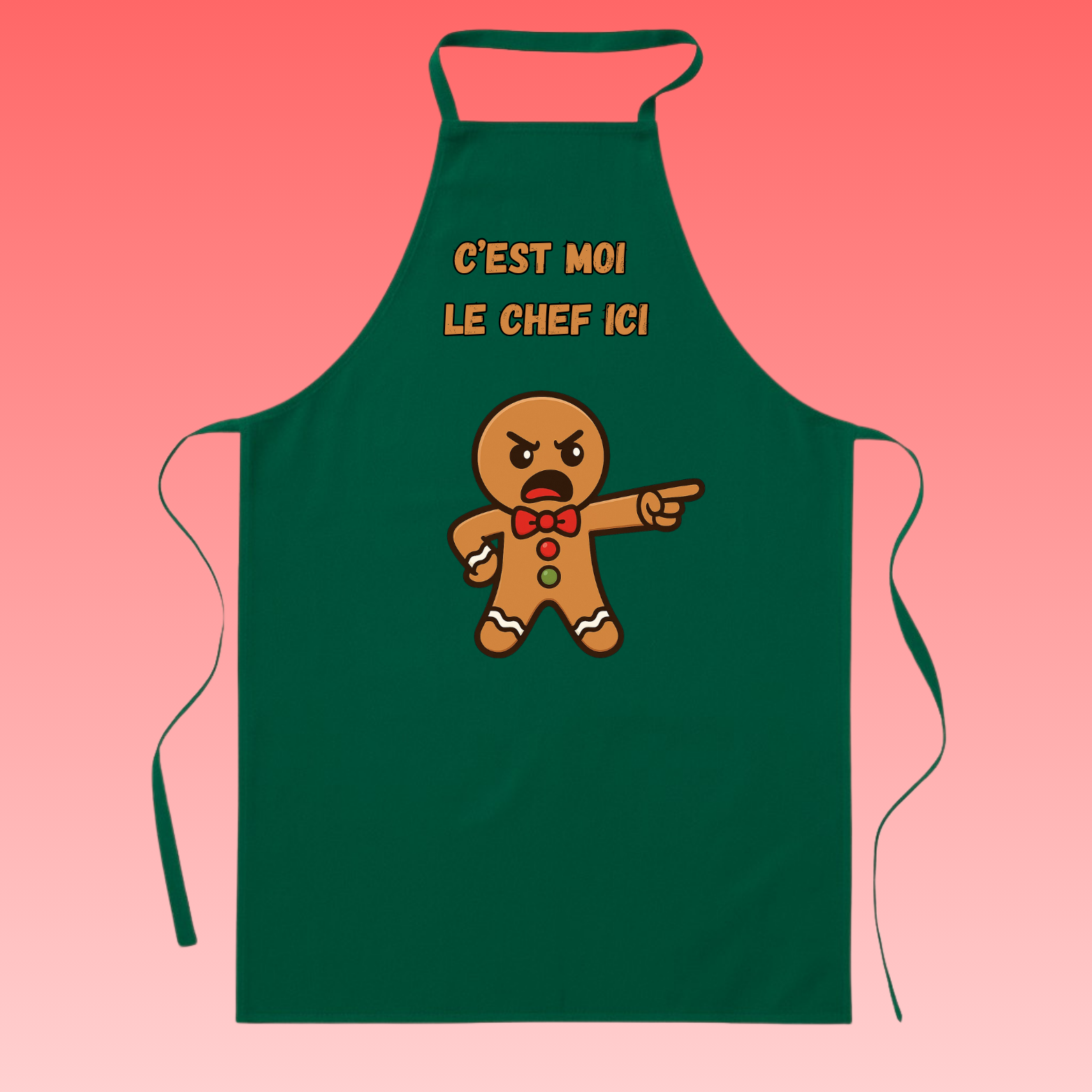 Tablier en Coton pour Cuisine  ( Plusieurs Couleurs )