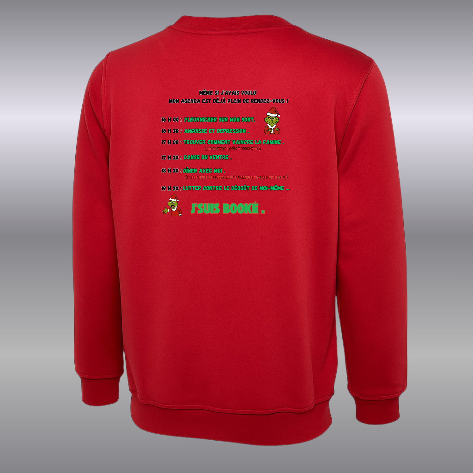 Sweat shirt Classique Mixte ( Plusieurs Couleurs )