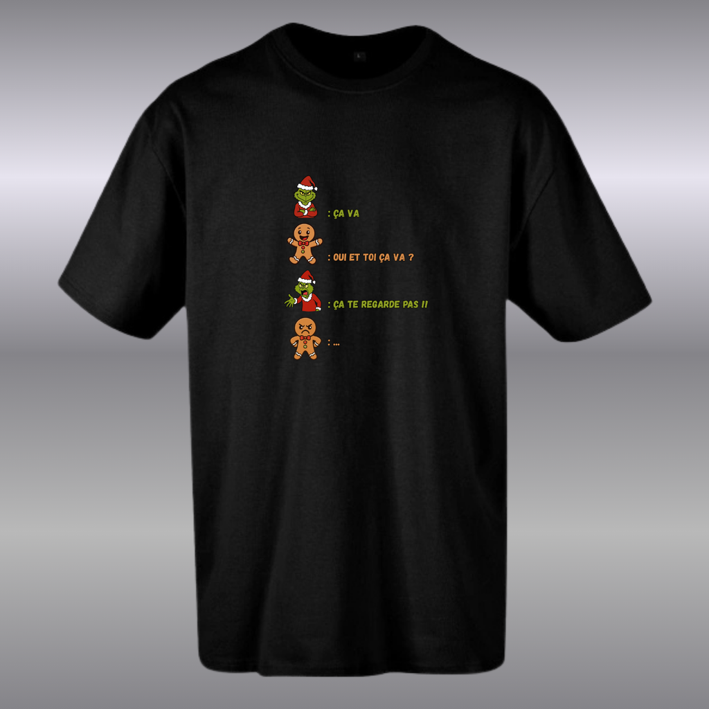 T-shirt Oversize Confort Classique Mixte ( Plusieurs Couleurs )