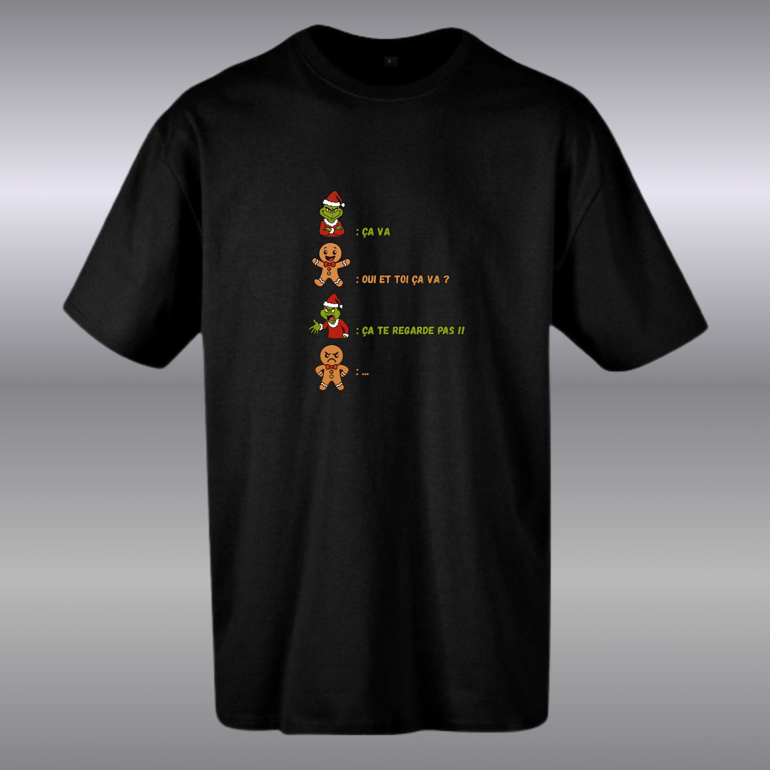 T-shirt Oversize Confort Classique Mixte ( Plusieurs Couleurs )