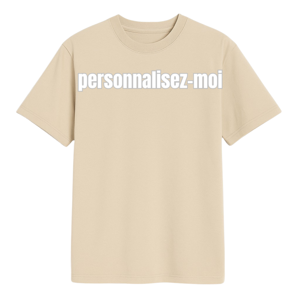 Tee-shirt col rond Mixte Standard ( Plusieurs Couleurs )