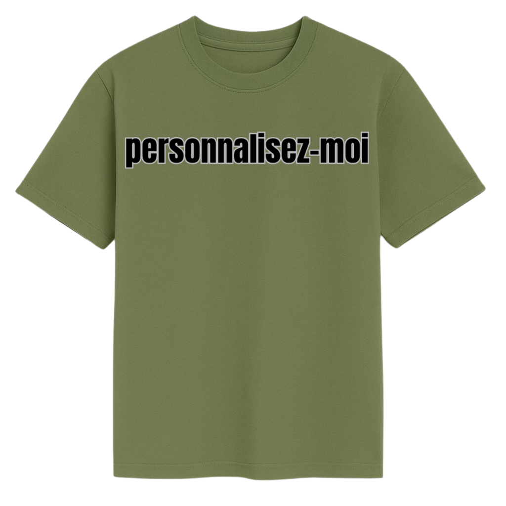 Tee-shirt col rond Mixte Standard ( Plusieurs Couleurs )