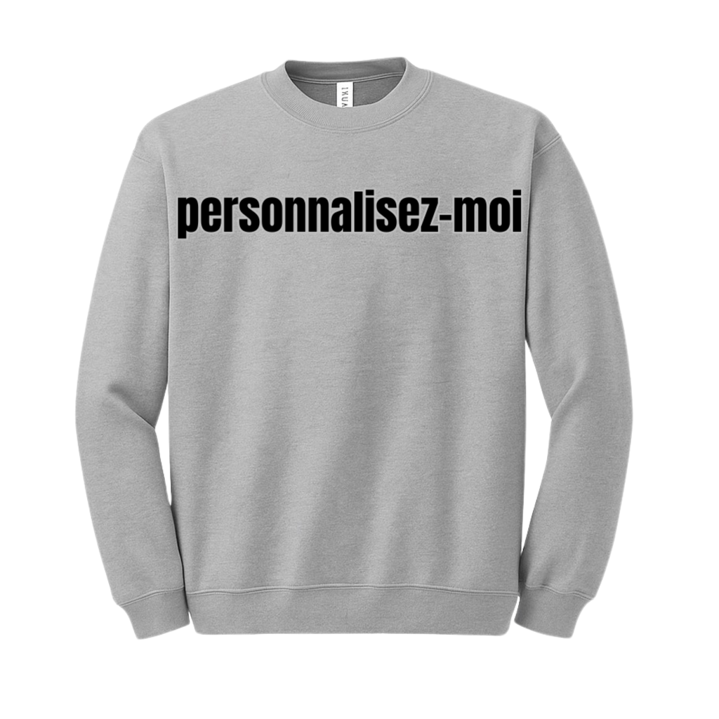 Sweat Col Rond Mixte Standard ( Plusieurs Couleurs )