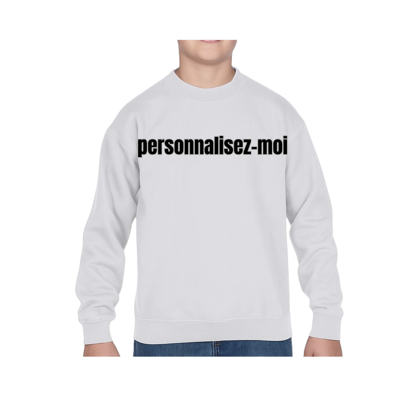 Sweatshirt Col Rond Enfant ( Plusieurs Couleurs )