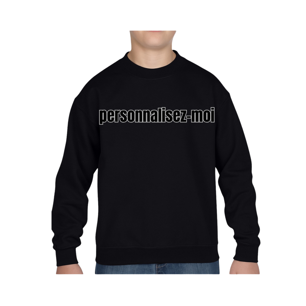 Sweatshirt Col Rond Enfant ( Plusieurs Couleurs )