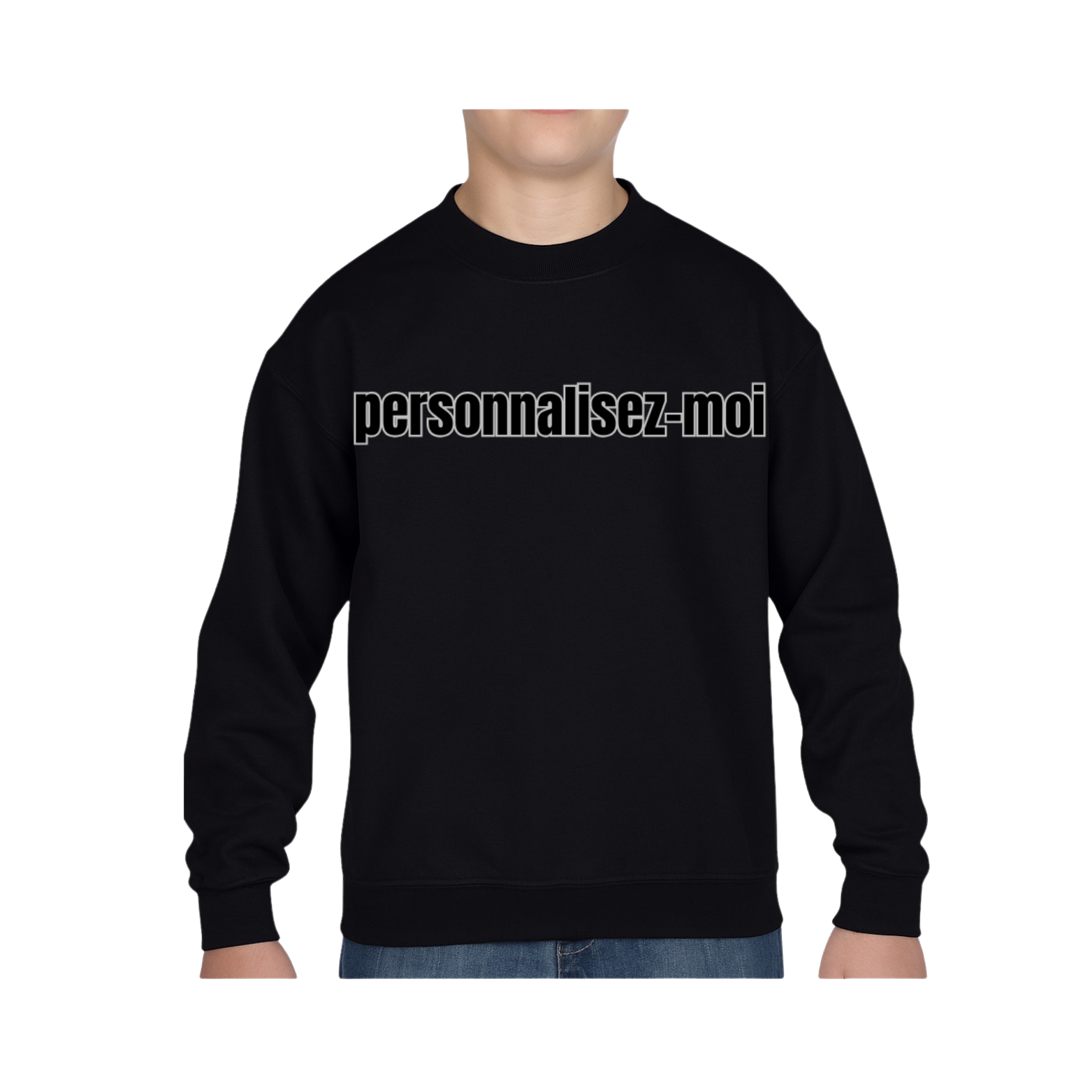 Sweatshirt Col Rond Enfant ( Plusieurs Couleurs )