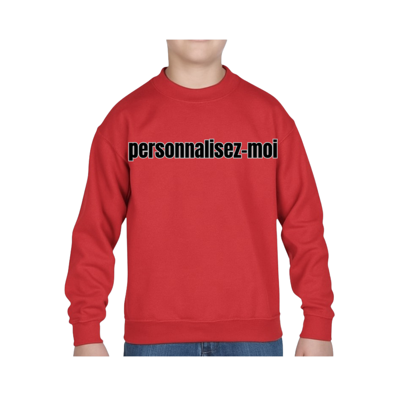 Sweatshirt Col Rond Enfant ( Plusieurs Couleurs )