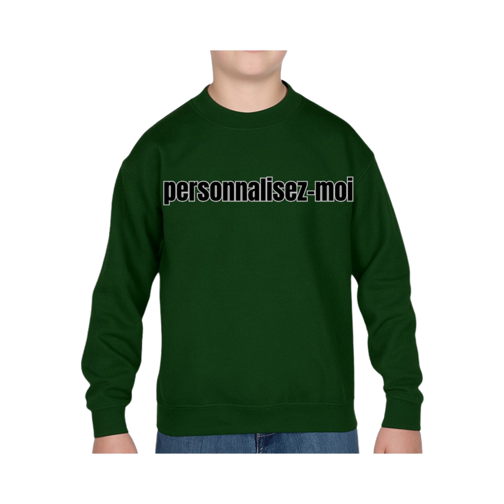 Sweatshirt Col Rond Enfant ( Plusieurs Couleurs )