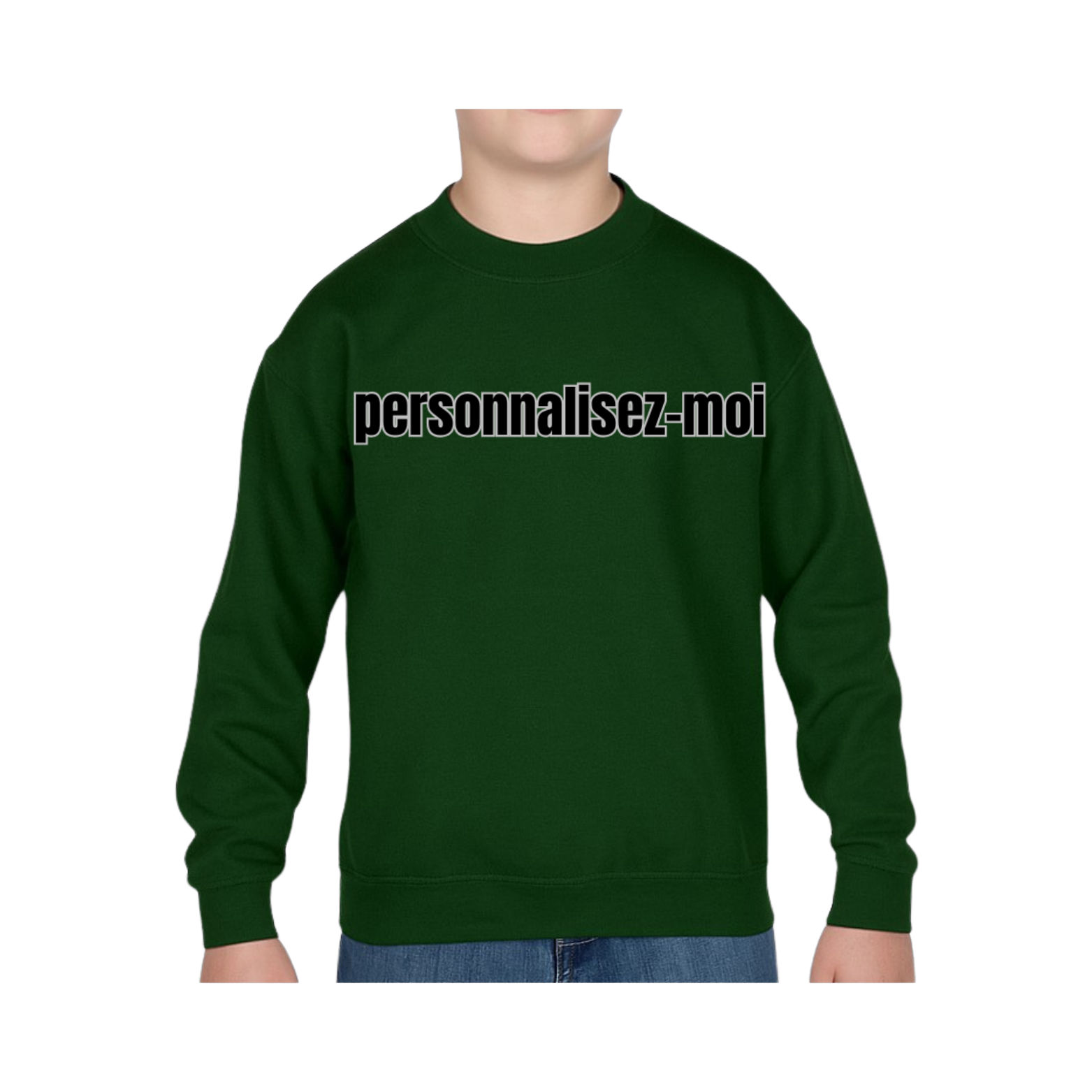 Sweatshirt Col Rond Enfant ( Plusieurs Couleurs )