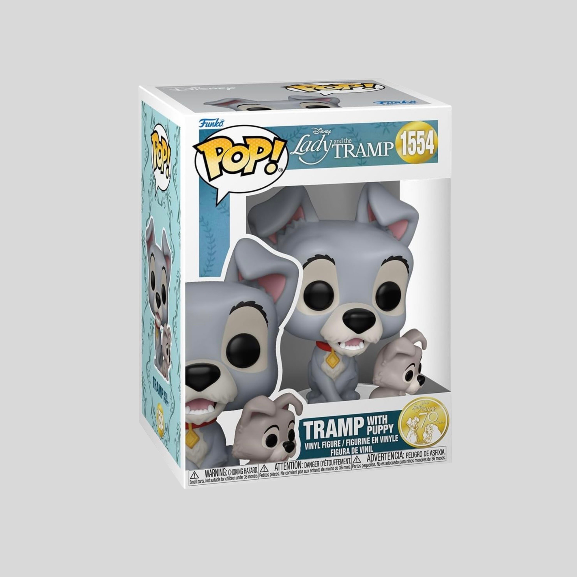 Figurine Funko POP 1554 Disney - Le Clochard