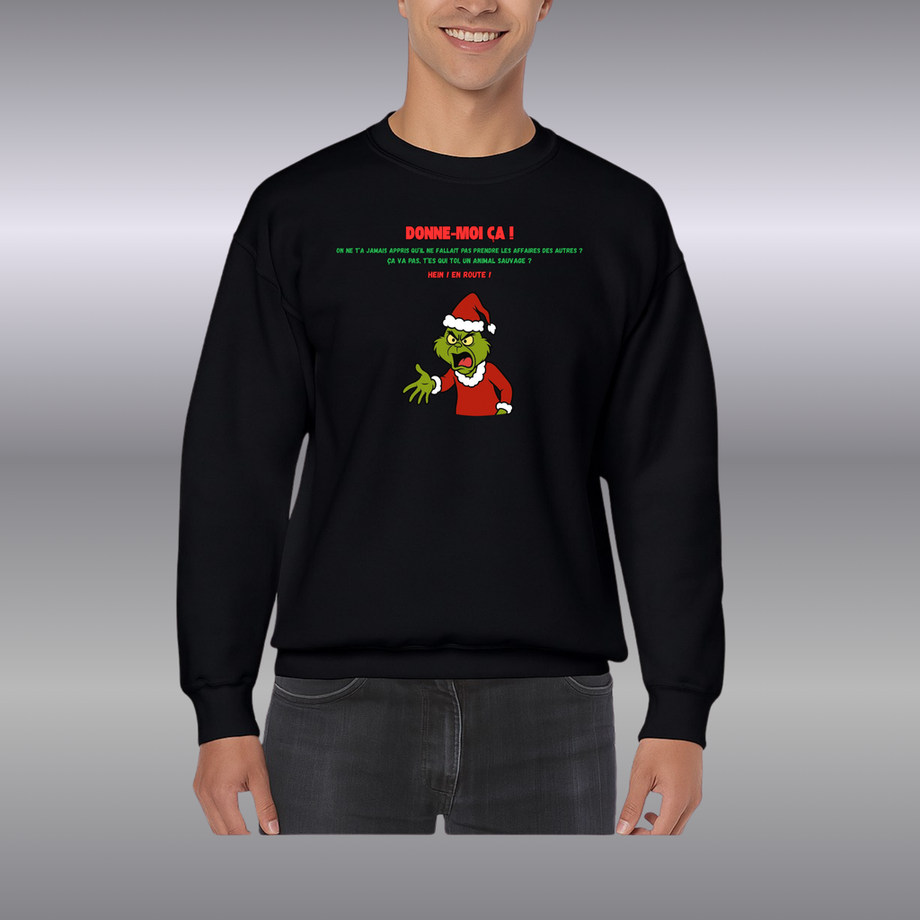 Sweat-Shirt mixte Grinch  ( Plusieurs Couleurs )
