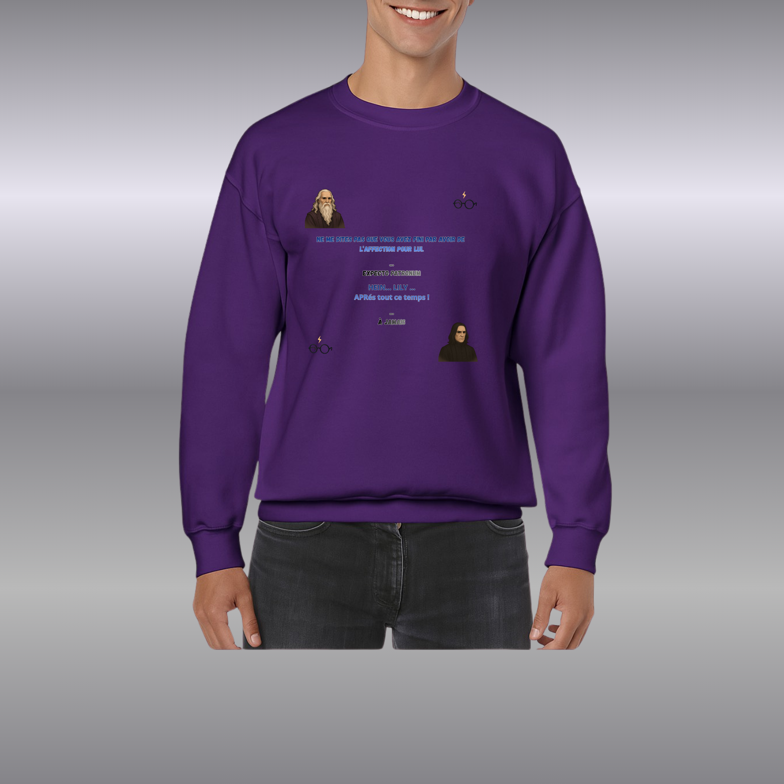 Sweat-Shirt mixte HP ( Plusieurs Couleurs )