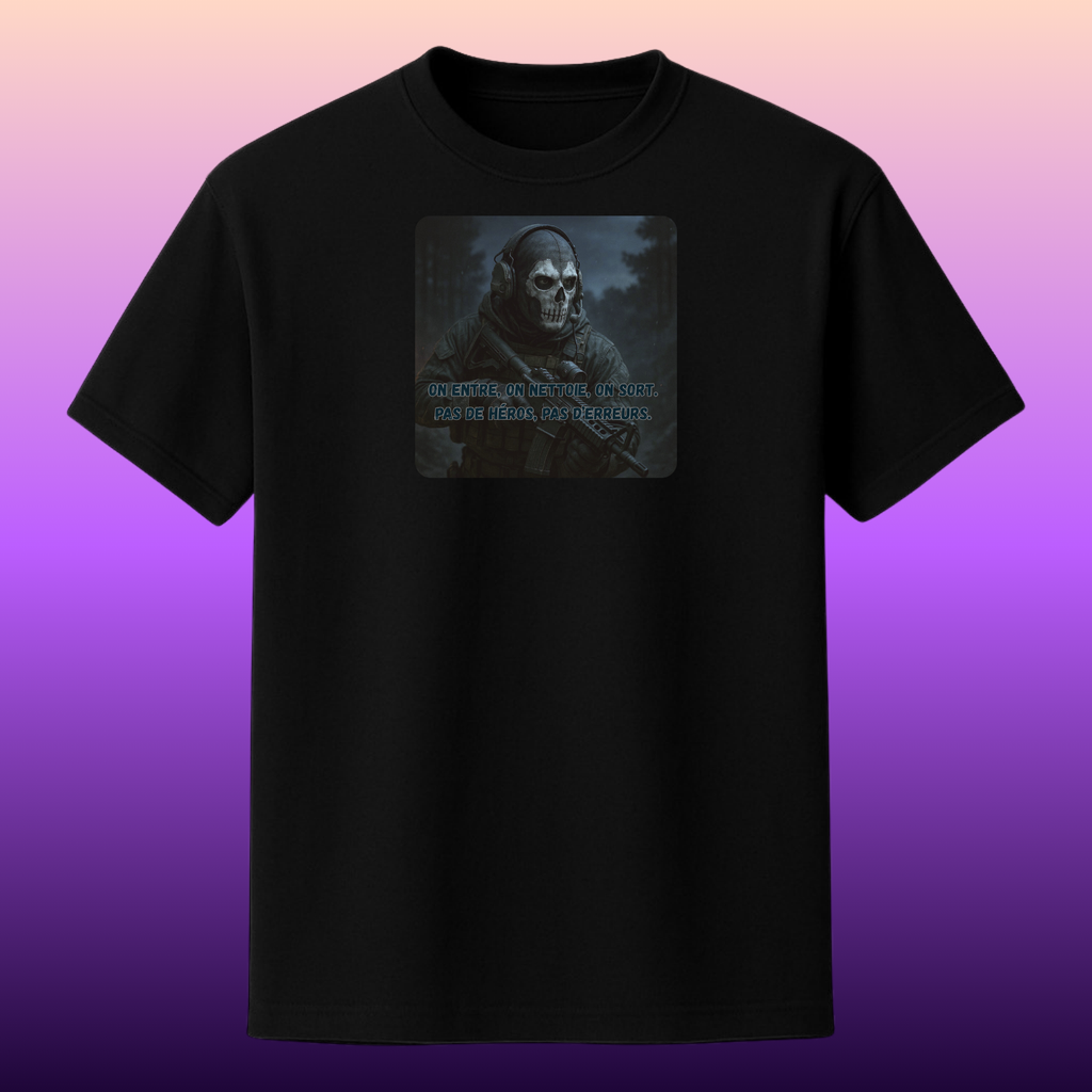 Tee-shirt col rond Mixte CoD ( Plusieurs Couleurs )