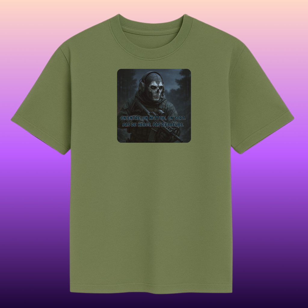 Tee-shirt col rond Mixte CoD ( Plusieurs Couleurs )