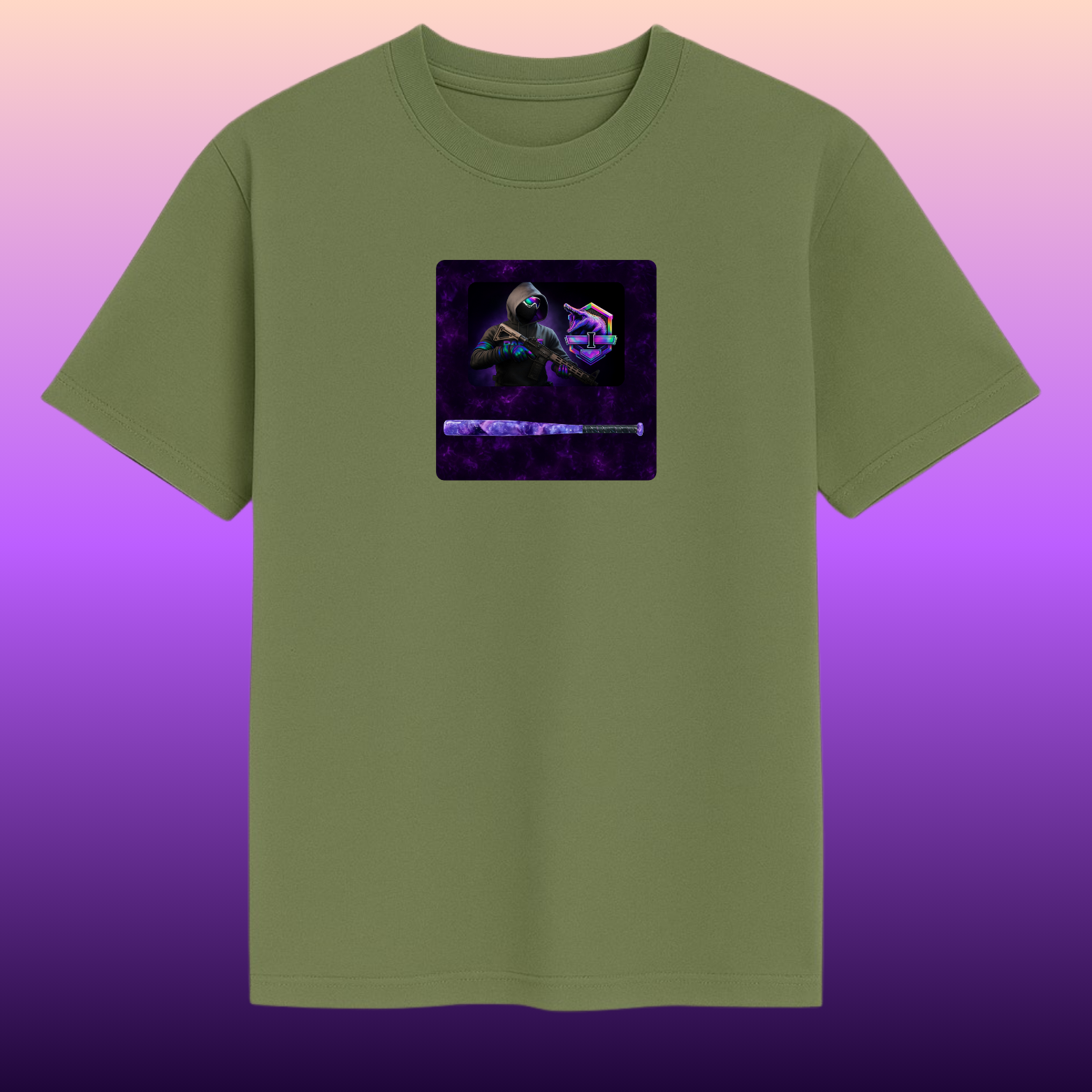 Tee-shirt col rond Mixte CoD ( Plusieurs Couleurs )