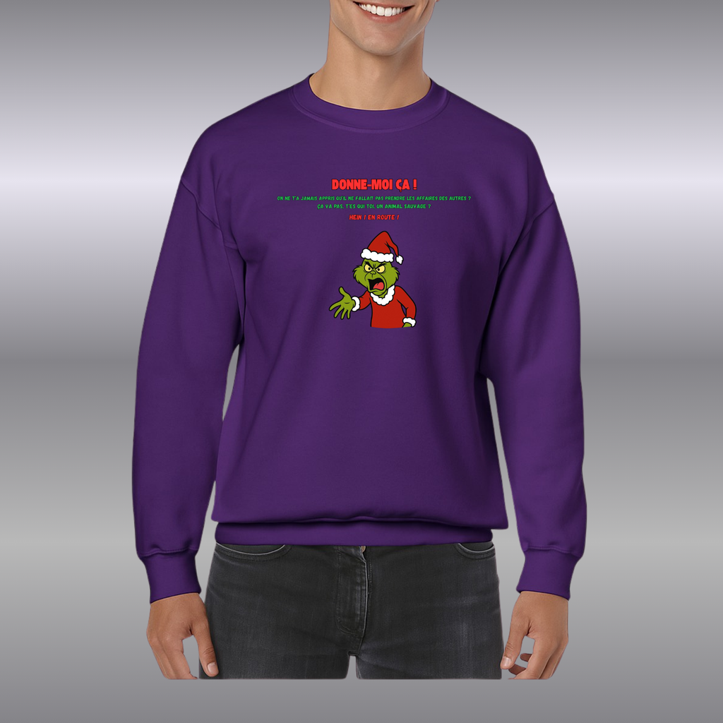 Sweat-Shirt mixte Grinch  ( Plusieurs Couleurs )