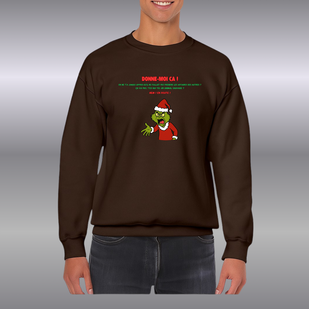 Sweat-Shirt mixte Grinch  ( Plusieurs Couleurs )