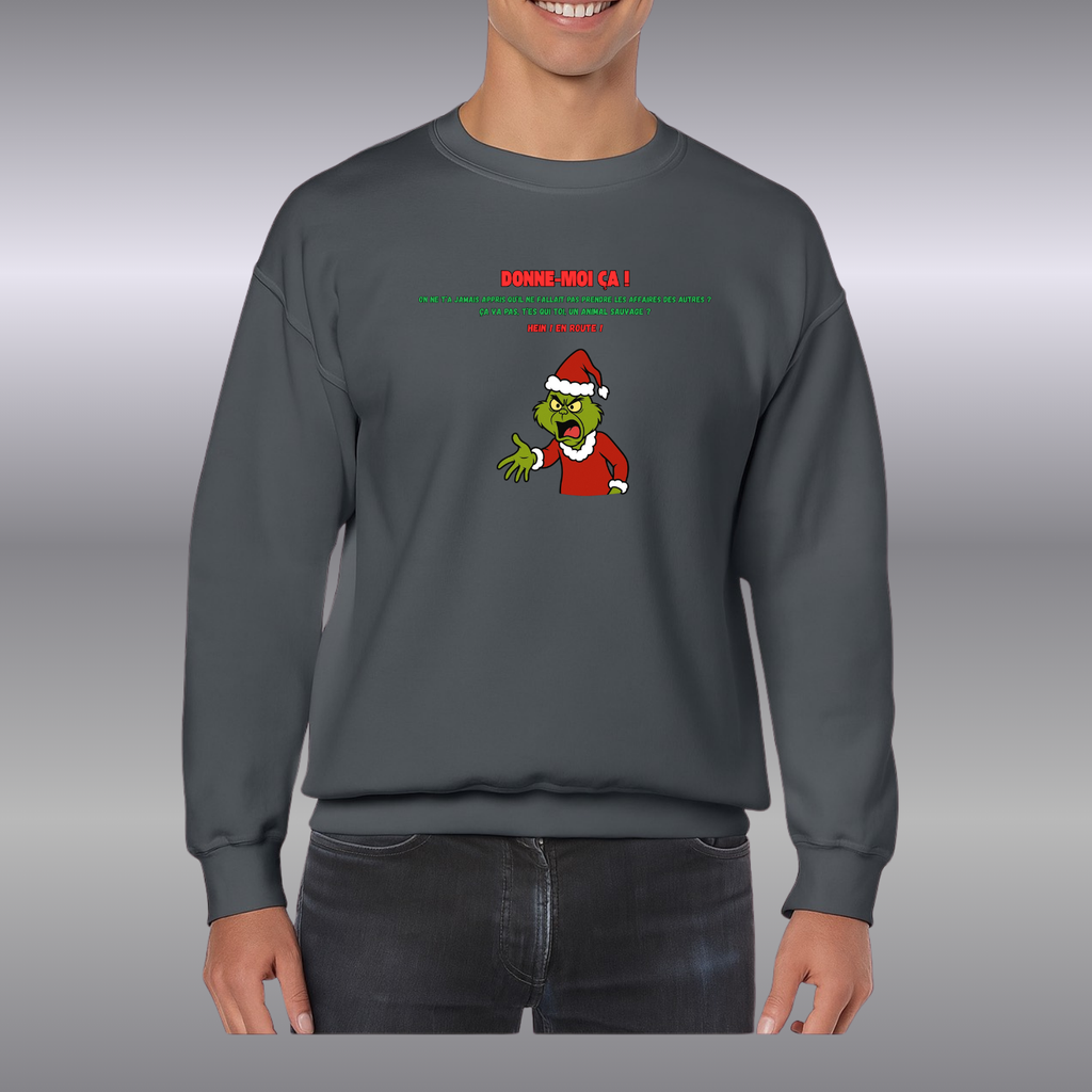 Sweat-Shirt mixte Grinch  ( Plusieurs Couleurs )