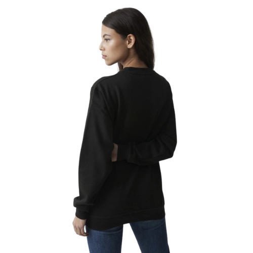 Sweatshirt Noir Col Rond Paris pour femmes