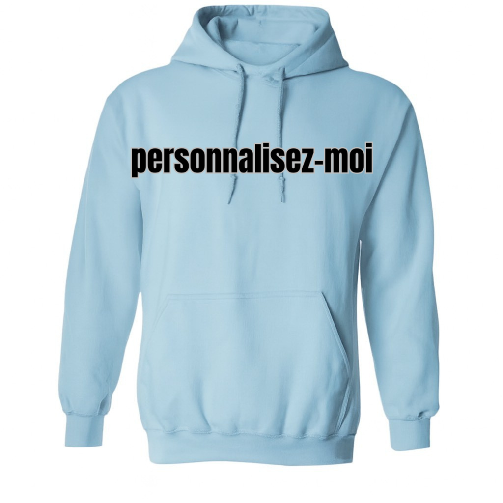 Sweat À Capuche Gris Homme & Femme Vierge ( Plusieurs Couleurs )