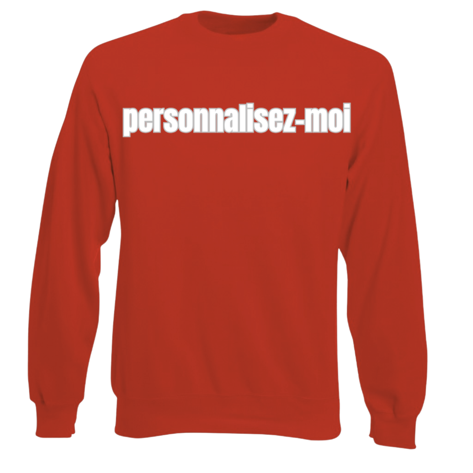 Sweat-Shirt personnalisé Homme Gris ( Plusieurs Couleurs )