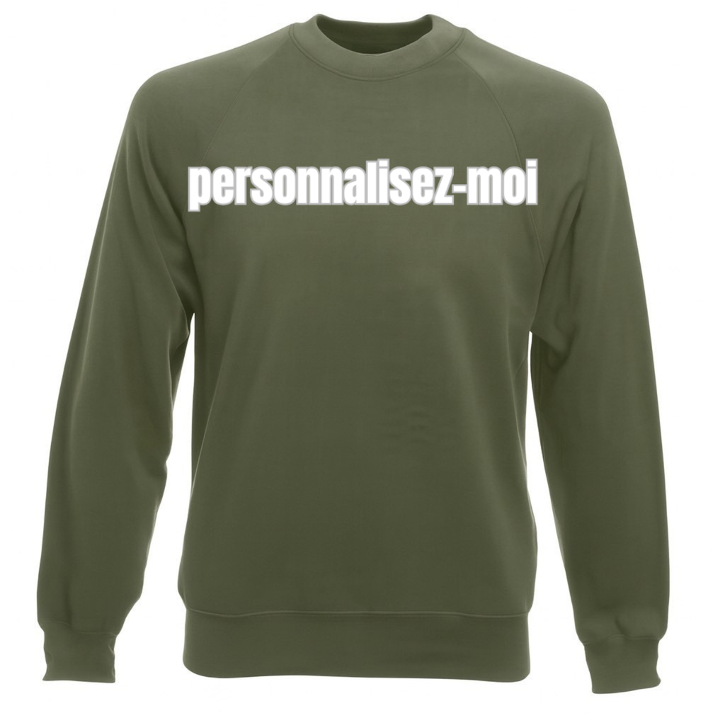 Sweat-Shirt personnalisé Homme Gris ( Plusieurs Couleurs )