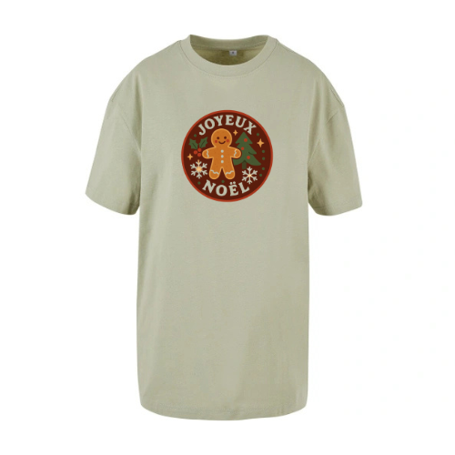 Tee-shirt oversize femme Sauge