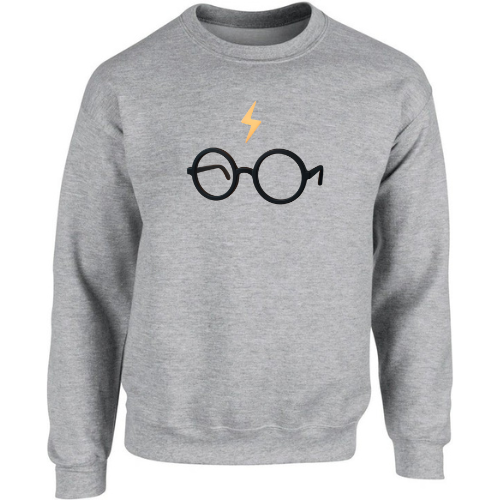 Sweat Enfant Col Rond Gris ( HP )