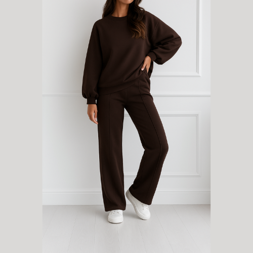 Ensemble sweat et pantalon large