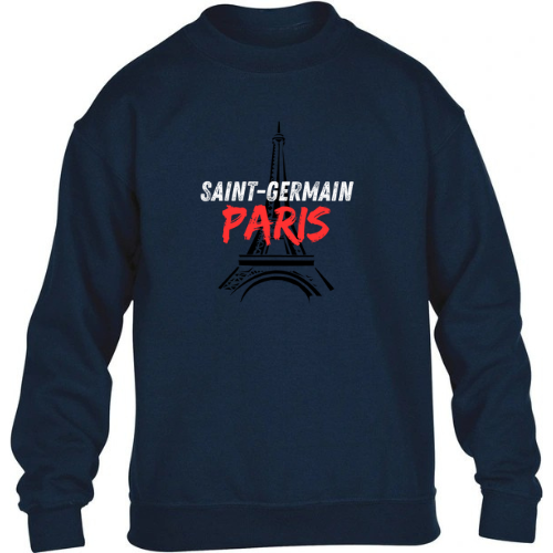 SWEAT ENFANT COL ROND ( Marine )