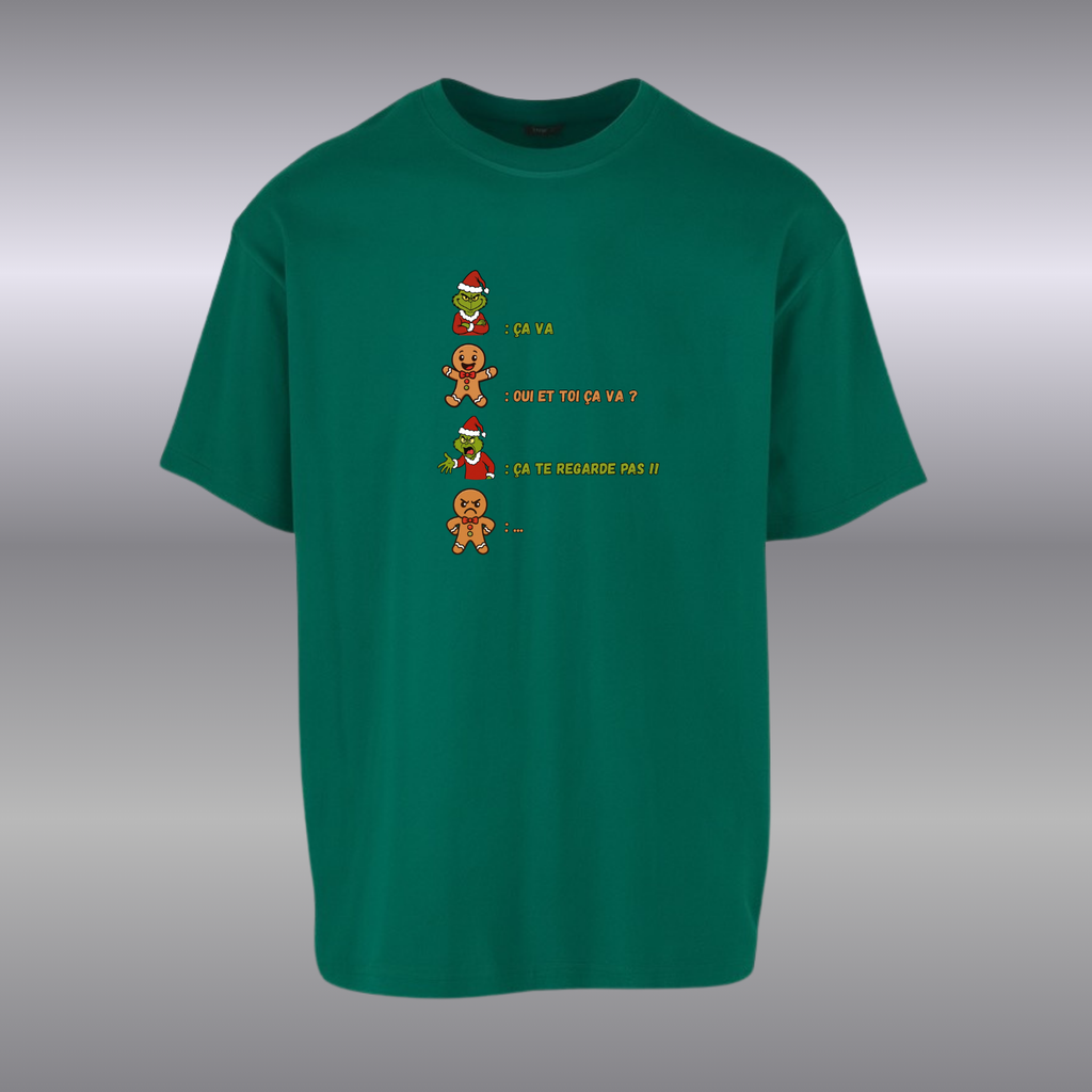 T-shirt Oversize Confort Classique Mixte ( Plusieurs Couleurs )